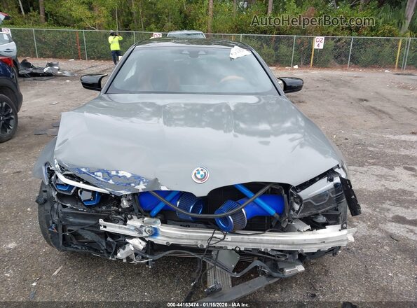 WBSJF0C57KB448732 2019 BMW M5 Серый Вид спереди