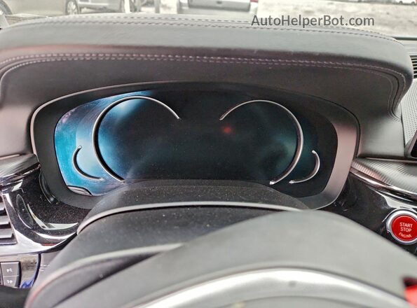 WBSJF0C58KB284892 2019 BMW M5 Blue Սարքավորումների վահանակի տեսք