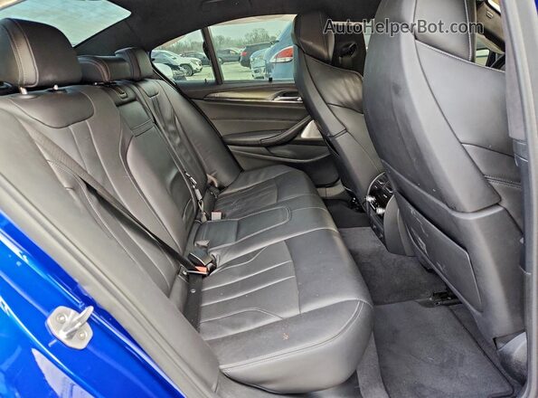 WBSJF0C58KB284892 2019 BMW M5 Blue Հետևի նստատեղերի տեսք