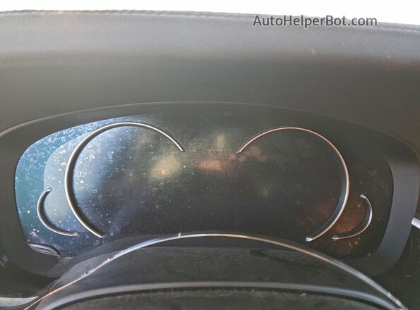 WBSJF0C59JB282308 2018 BMW M5 Blue Instrument cluster view