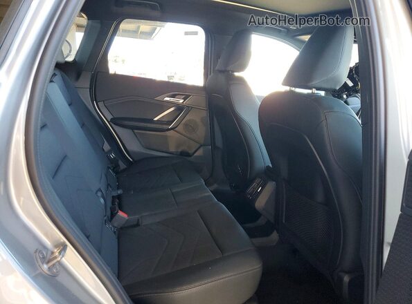 WBX73EF04P5X23196 2023 BMW X1 Gray Rear seats view