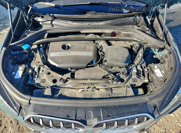 WBX73EF09P5X94846 2023 BMW X1 Blue ძრავის განყოფილების ხედი