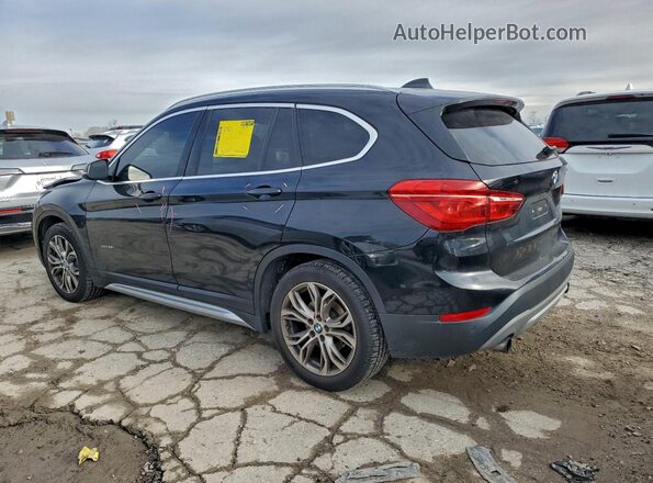 WBXHT3C35GP889030 2016 BMW X1 Черный Задняя левая четверть