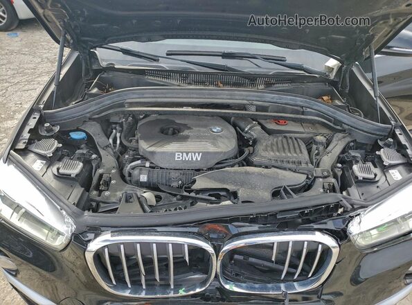 WBXHT3C35GP889030 2016 BMW X1 Черный Вид подкапотного пространства