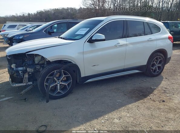 WBXHT3C39J5K29771 2018 BMW X1 White Front left