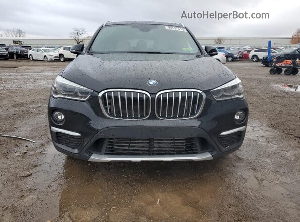 WBXHT3C39J5L27831 2018 BMW X1 Black Вид спереду