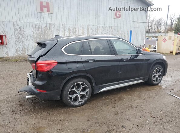 WBXHT3C39J5L27831 2018 BMW X1 Black Задня права чверть