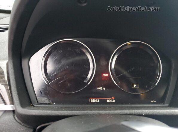 WBXHT3C39J5L27831 2018 BMW X1 Black Вид щитка приладів