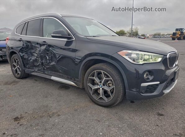 WBXHT3C56K3H34099 2019 BMW X1 Black Передня права чверть