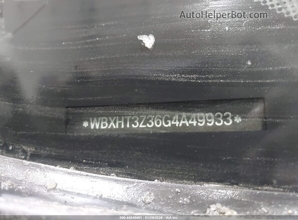 WBXHT3Z36G4A49933 2016 BMW X1 Gray Engine compartment view