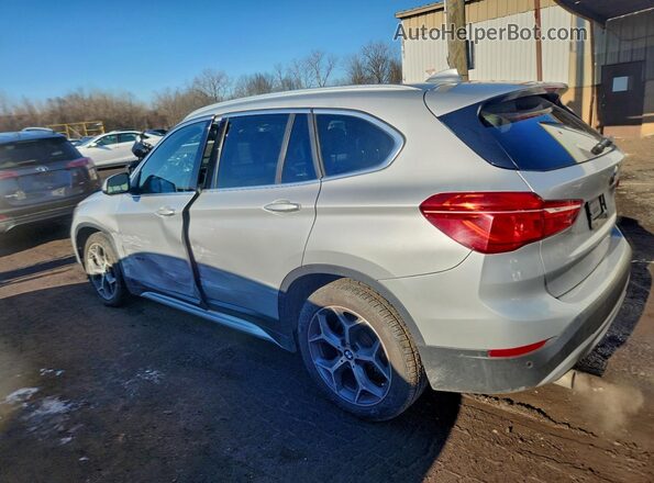 WBXHT3Z37H4A65284 2017 BMW X1 Silver Задня ліва чверть
