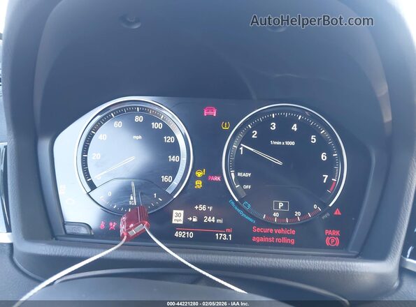 WBXJG7C03L5P48062 2020 BMW X1 Серый 