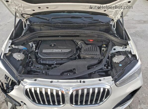 WBXJG7C0XM5S88836 2021 BMW X1 White Вид підкапотного простору