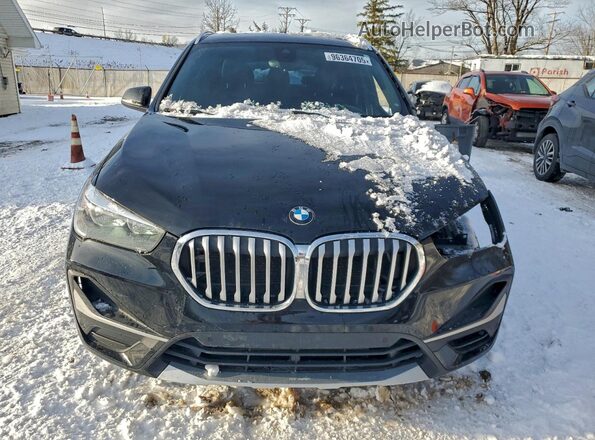 WBXJG7C0XM5T20667 2021 BMW X1 Blue წინა ხედი