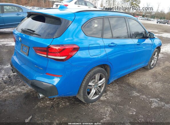 WBXJG9C06M5T32097 2021 BMW X1 Blue Հետևի աջ