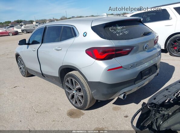 WBXYH9C05M5S66282 2021 BMW X2 Silver Հետևի ձախ