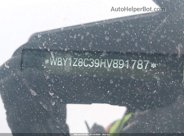 WBY1Z8C39HV891787 2017 BMW I3 White Engine compartment view