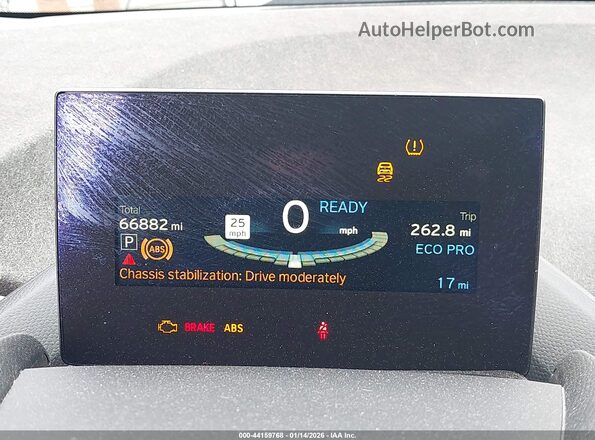 WBY1Z8C39HV891787 2017 BMW I3 White Rear seats view