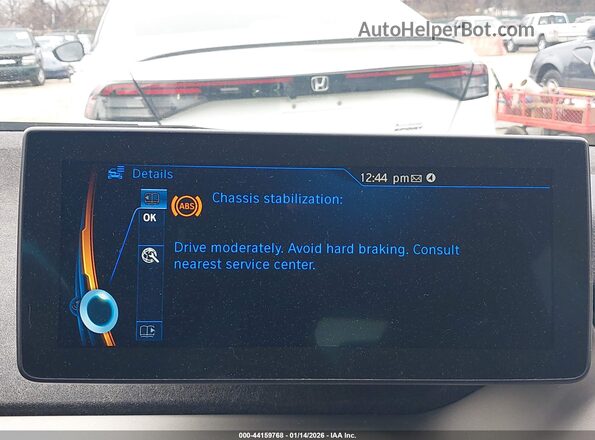 WBY1Z8C39HV891787 2017 BMW I3 White 