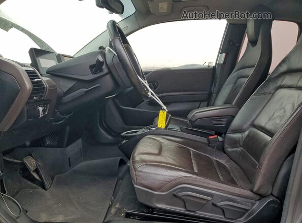 WBY1Z8C53HV551066 2017 BMW I3 Black Вид салону спереду