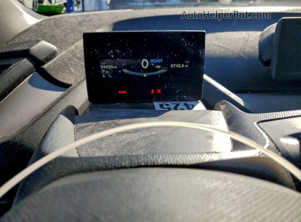 WBY1Z8C57HV889313 2017 BMW I3 White Вид щитка приладів