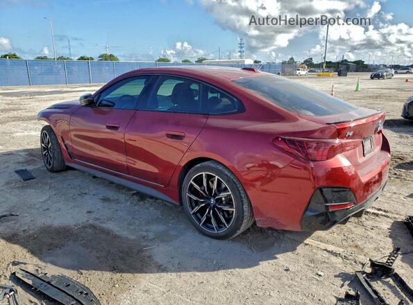 WBY23HD03SFU17085 2025 BMW I4 Красный Задняя левая четверть