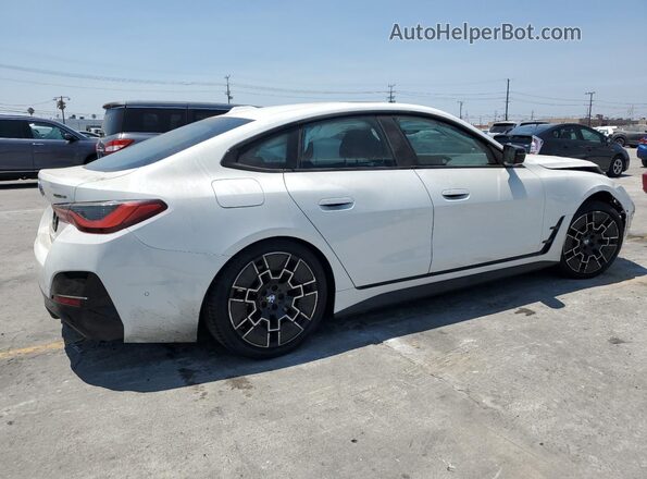 WBY23HD03SFV10026 2025 BMW I4 White Trasero derecho