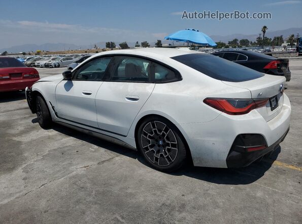 WBY23HD03SFV10026 2025 BMW I4 White Trasero izquierdo