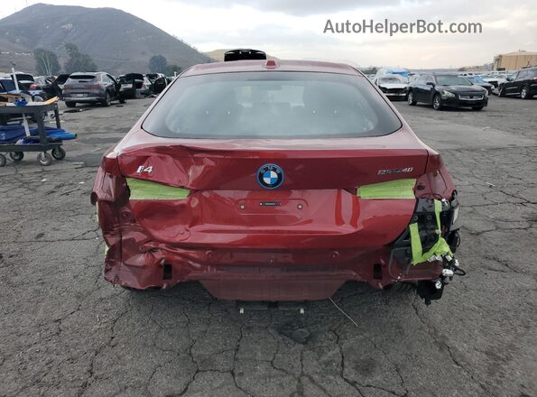 WBY23HD04SFU13353 2025 BMW I4 Красный Вид сзади