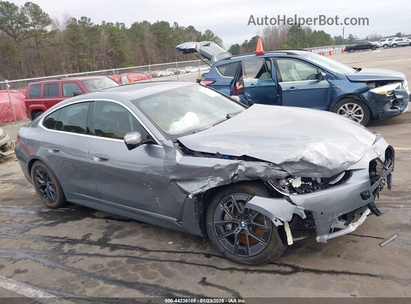 WBY23HD09SFU19276 2025 BMW I4 Gray Widok wnętrza 360 stopni