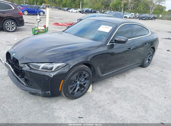 WBY23HD09SFV69307 2025 BMW I4 Black Vista tres cuartos delantera izquierda