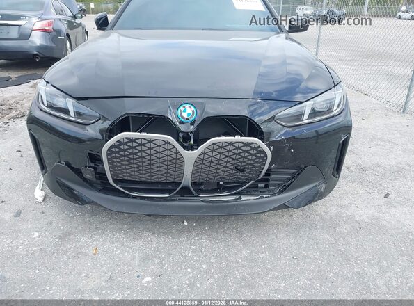 WBY23HD09SFV69307 2025 BMW I4 Black Vista frontal