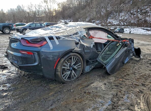 WBY2Z4C5XKVB81807 2019 BMW I8 Charcoal Задня права чверть
