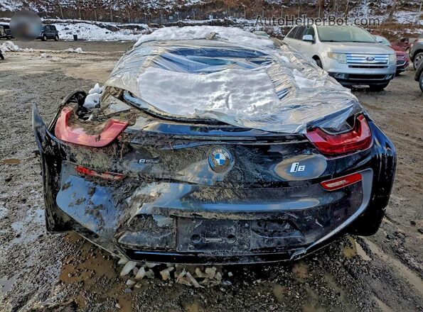 WBY2Z4C5XKVB81807 2019 BMW I8 Charcoal Вид ззаду