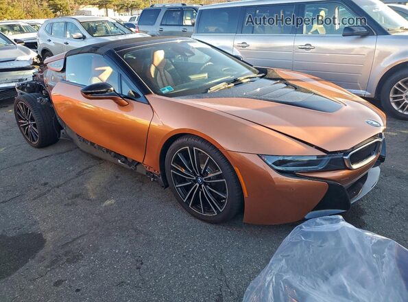 WBY2Z6C55KVB83072 2019 BMW I8 Orange Przód prawy