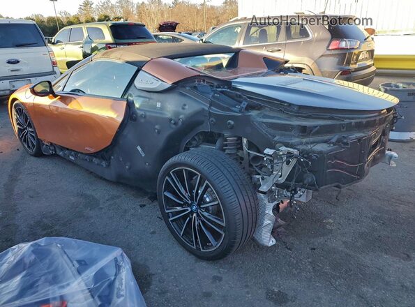 WBY2Z6C55KVB83072 2019 BMW I8 Orange Tył lewy