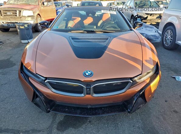 WBY2Z6C55KVB83072 2019 BMW I8 Orange Widok z przodu