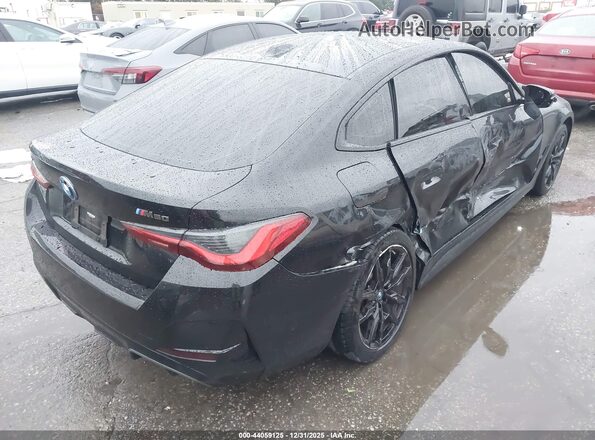 WBY33AW00NFN13317 2022 BMW I4 Black Tył prawy