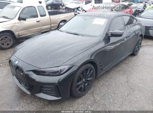 WBY33AW00NFN13317 2022 BMW I4 Black Przód lewy