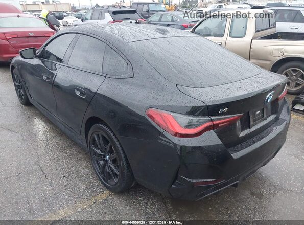 WBY33AW00NFN13317 2022 BMW I4 Black Tył lewy