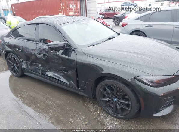 WBY33AW00NFN13317 2022 BMW I4 Black Widok z przodu