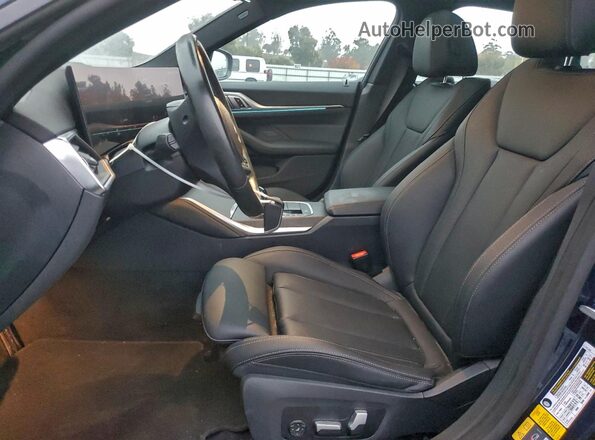 WBY33AW02PFN84571 2023 BMW I4 Blue Սալոնի դիմացի տեսք