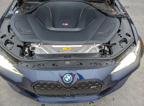 WBY33AW02PFN84571 2023 BMW I4 Blue Սալոնի հետևի տեսք