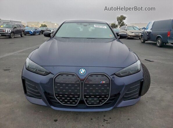 WBY33AW02PFN84571 2023 BMW I4 Blue Դիմացի տեսք