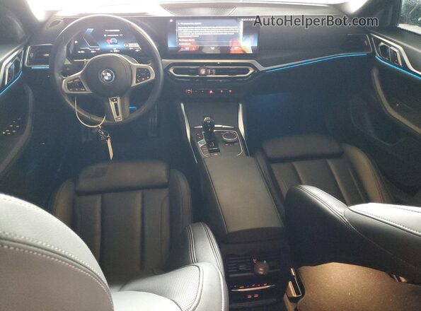 WBY33AW09NFM16553 2022 BMW I4 Blue წინა პანელის ხედი