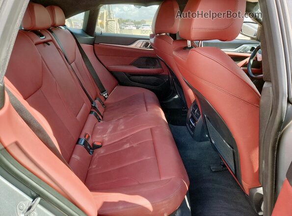 WBY43AW01PFR22711 2023 BMW I4 Серый Вид задних сидений