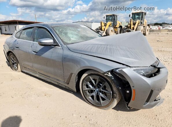 WBY43AW01PFR22711 2023 BMW I4 Серый Передняя правая четверть