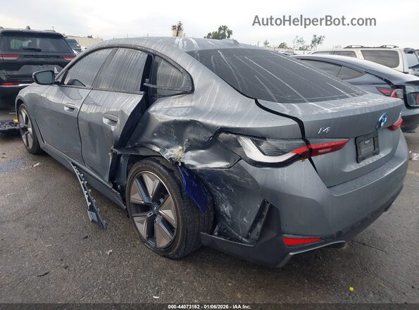 WBY43AW02PFP58708 2023 BMW I4 Gray Задня ліва чверть