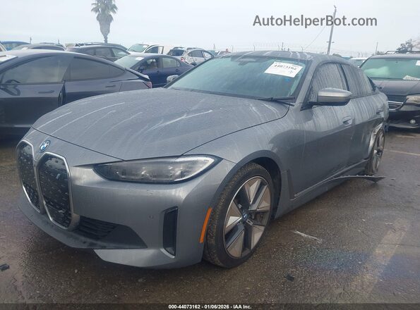 WBY43AW02PFP58708 2023 BMW I4 Gray Передня ліва чверть