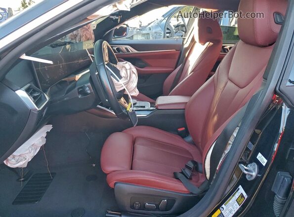 WBY43AW02RFT19883 2024 BMW I4 Black Սալոնի դիմացի տեսք